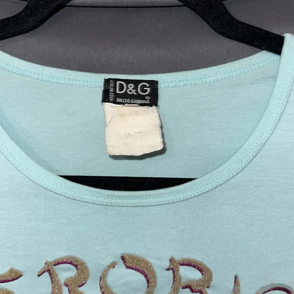 Vintage Dolce and Gabbana Graphic baby tee - Picture 7 of 8